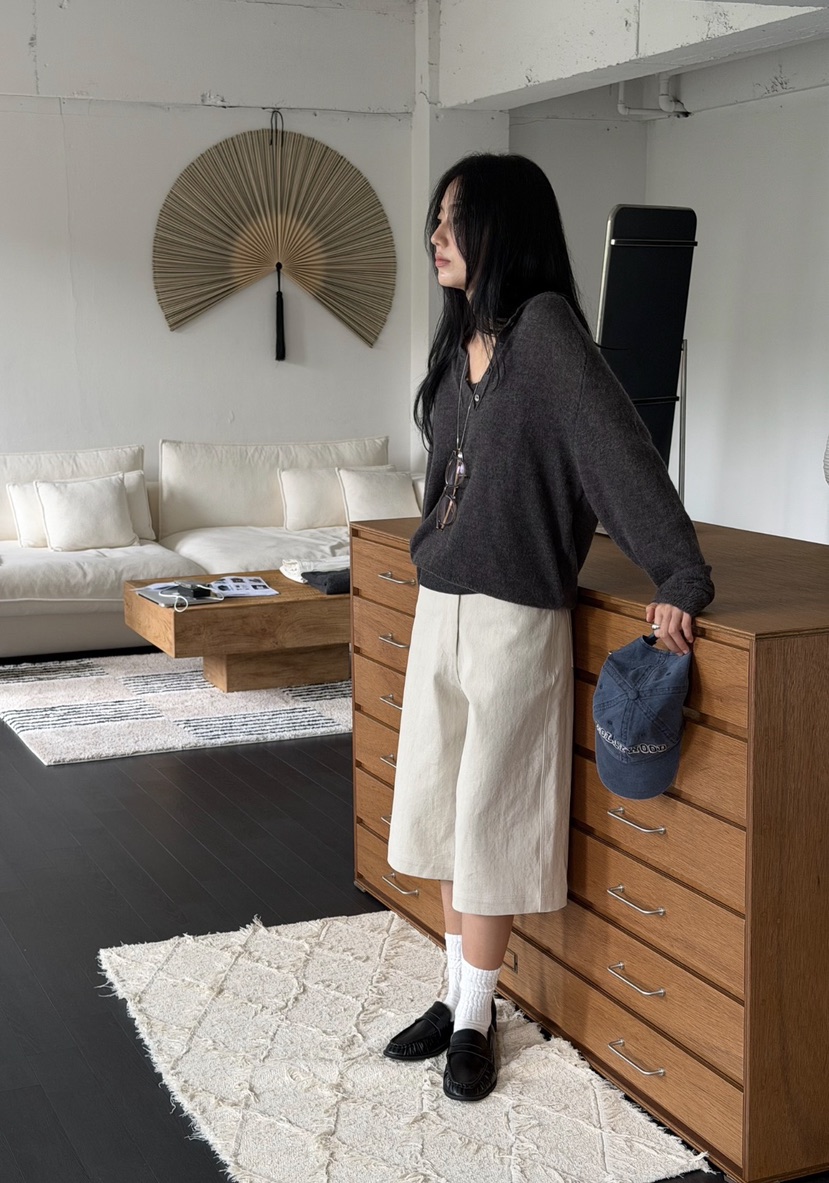 AMY GRACE-A東大門實拍女士新品休閑時尚人氣真品針織衫AMY GRACE針織衫