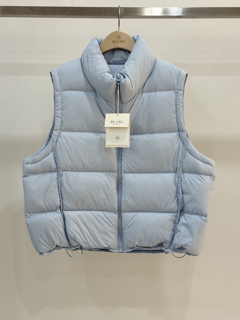 BLANC-A韓國直郵女裝新品真品人氣推薦休閑時尚馬甲絨鴨BLANC-A馬甲圖色2