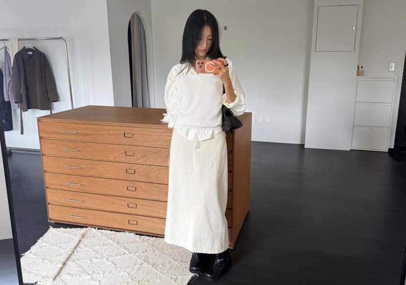 AMY GRACE-A東大門直郵女裝新款熱賣休閑真品襯衫蕾絲衫AMY GRACE襯衫/蕾絲衫