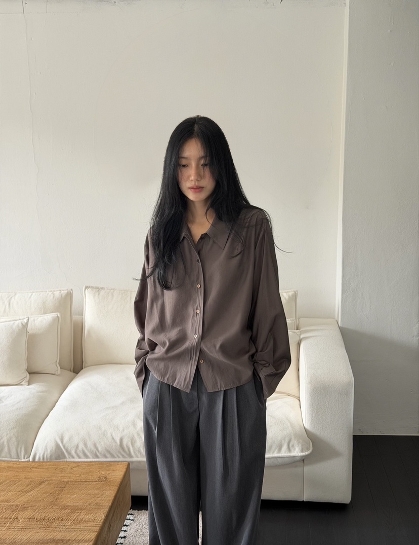 AMY GRACE-A東大門直郵女裝新款熱賣休閑真品襯衫蕾絲衫AMY GRACE襯衫/蕾絲衫圖色3