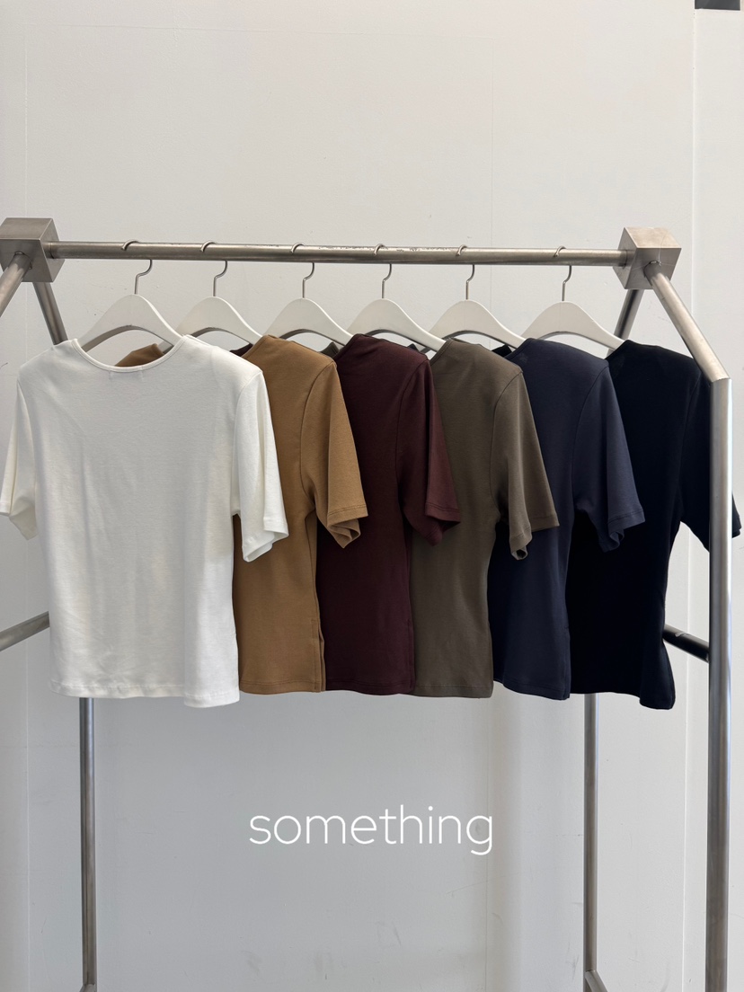 SOMETHING-L/FANCY韓國代購女士新品時尚休閑人氣熱賣T恤SOMETHING-L/FANCYT恤