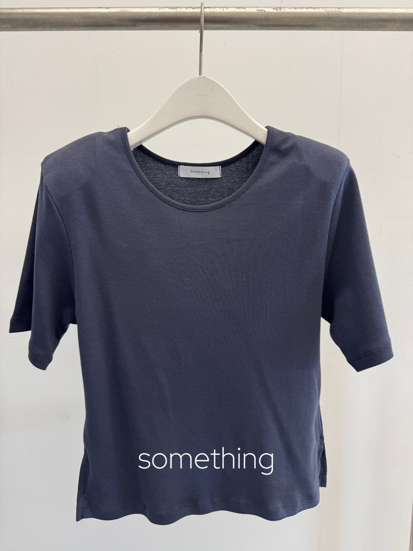 SOMETHING-L/FANCY韓國代購女士新品時尚休閑人氣熱賣T恤SOMETHING-L/FANCYT恤圖色4
