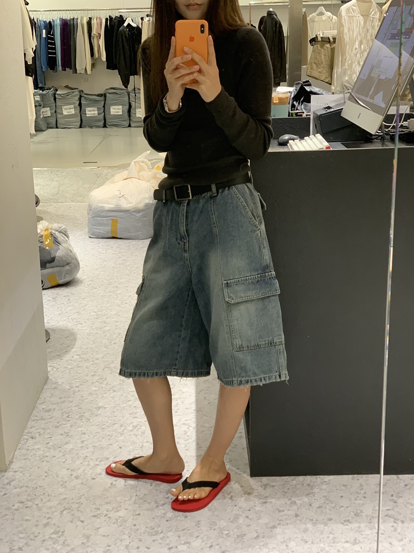 TAERI韓國代購女裝新款人氣熱賣休閑真品推薦時尚短褲TAERI/CEDARWOOD短褲