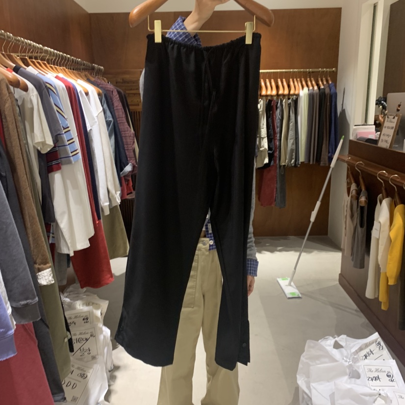 HEBON東大門代購女士新品熱賣推薦真品時尚人氣休閑褲羊毛HEBON休閑褲圖色3凈版黑