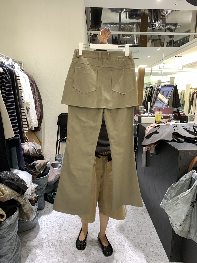 TAERI韓國代購女裝新品真品休閑時尚人氣熱賣推薦裙褲喇叭TAERI/CEDARWOOD裙褲