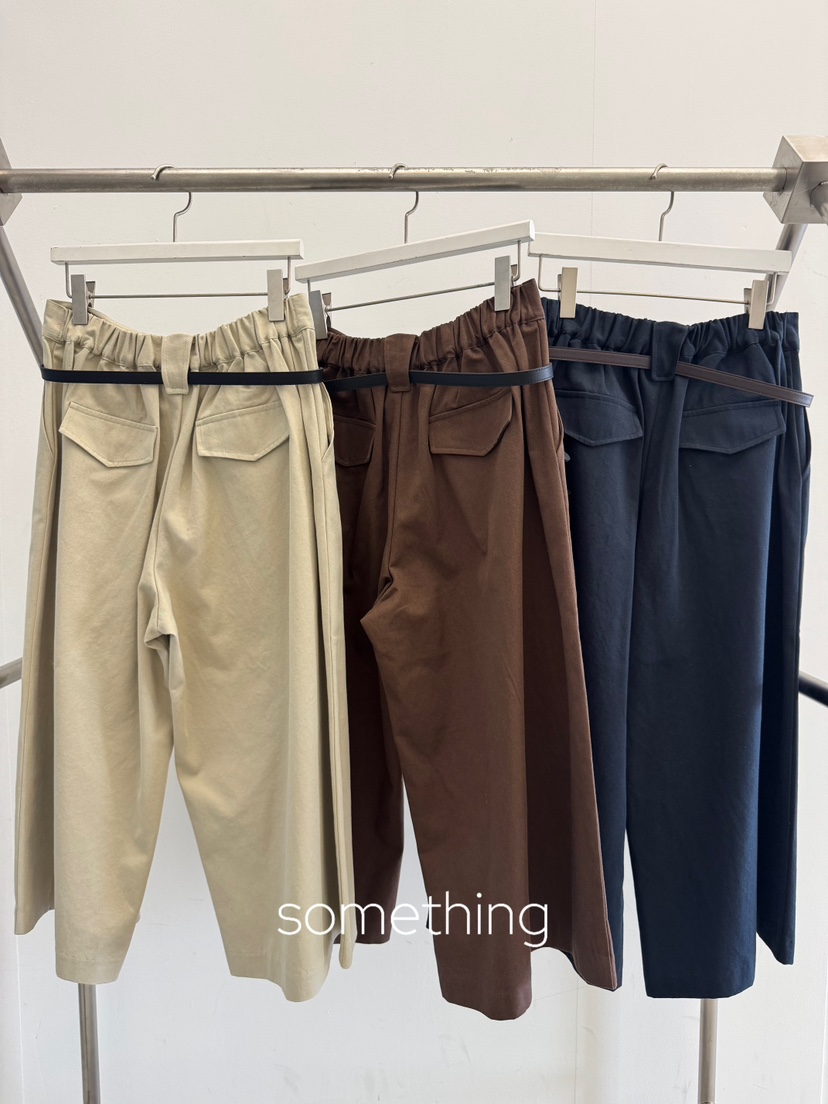 SOMETHING-L/FANCY東大門代購女裝新品真品推薦休閑休閑褲SOMETHING-L/FANCY休閑褲
