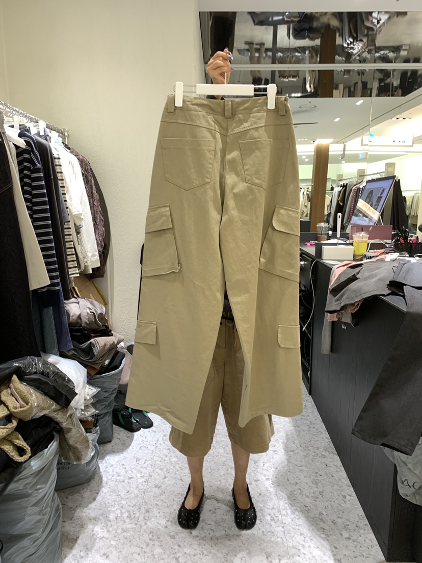 TAERI東大門直郵女裝新品真品休閑熱賣時尚休閑褲雙口袋水洗TAERI/CEDARWOOD休閑褲