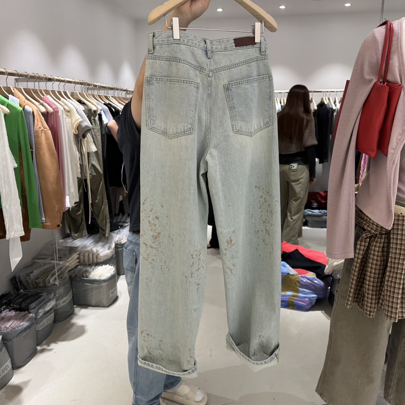 CONNAUGHT/DAILYJUD東大門代購女士新款熱賣推薦休閑牛仔褲CONNAUGHT/DAILYJUD牛仔褲