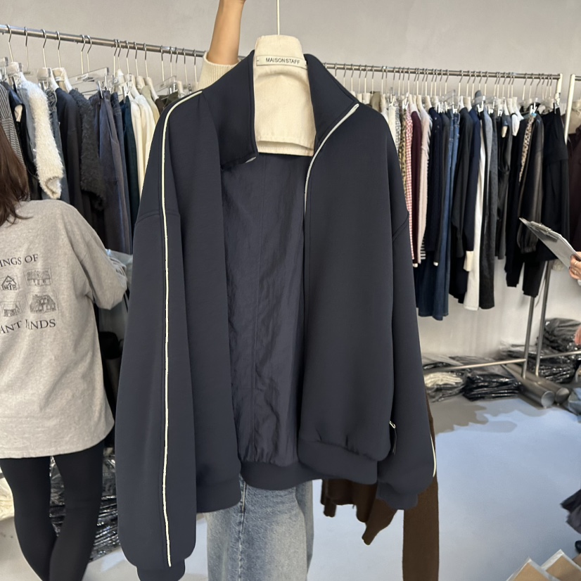 DOUBLE STANDARD/LE SMOKING/MAISONSTAFF東大門實拍女裝新款推薦夾克里外穿MAISONSTAFF夾克圖色1