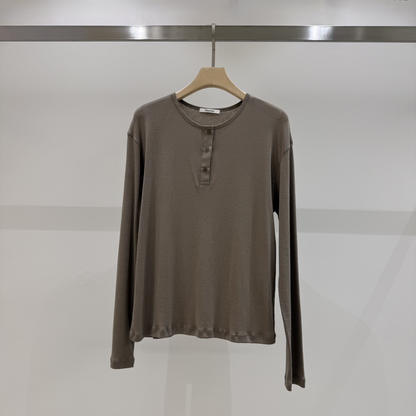 HAUTTE-P韓國直郵女裝新品推薦真品人氣熱賣休閑長袖T恤HAUTTE長袖T恤圖色1