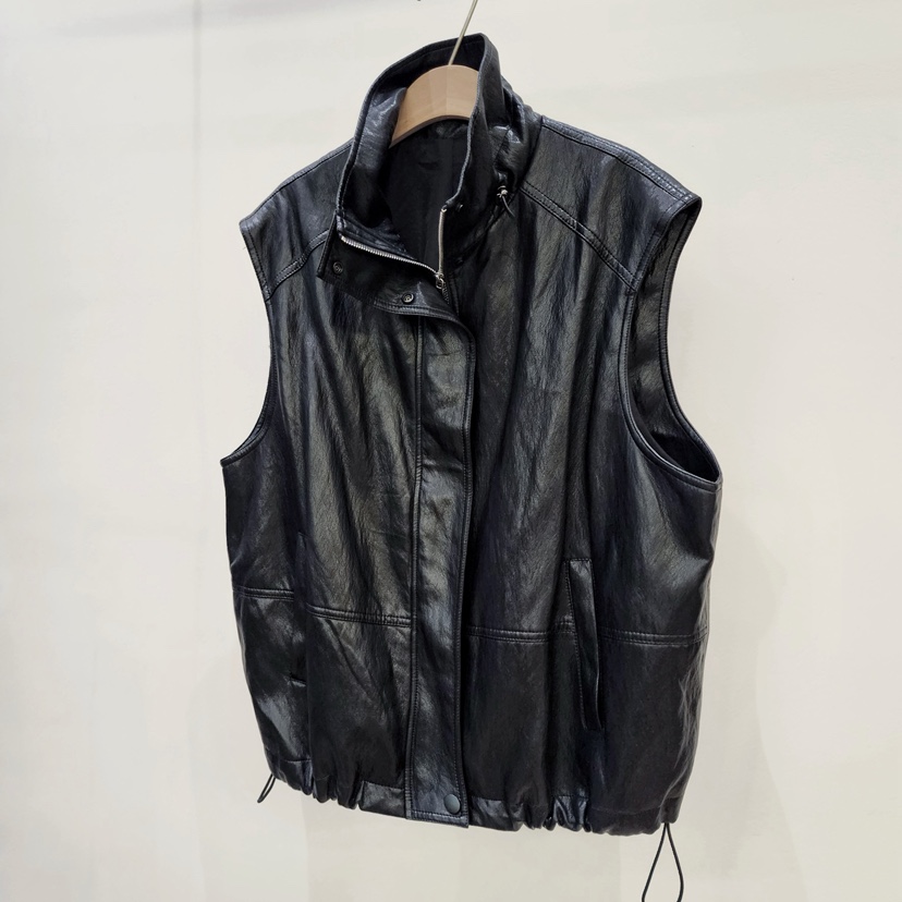 LA BLOOM東大門代購女士新品熱賣推薦真品人氣休閑馬甲高領La Bloom馬甲圖色2