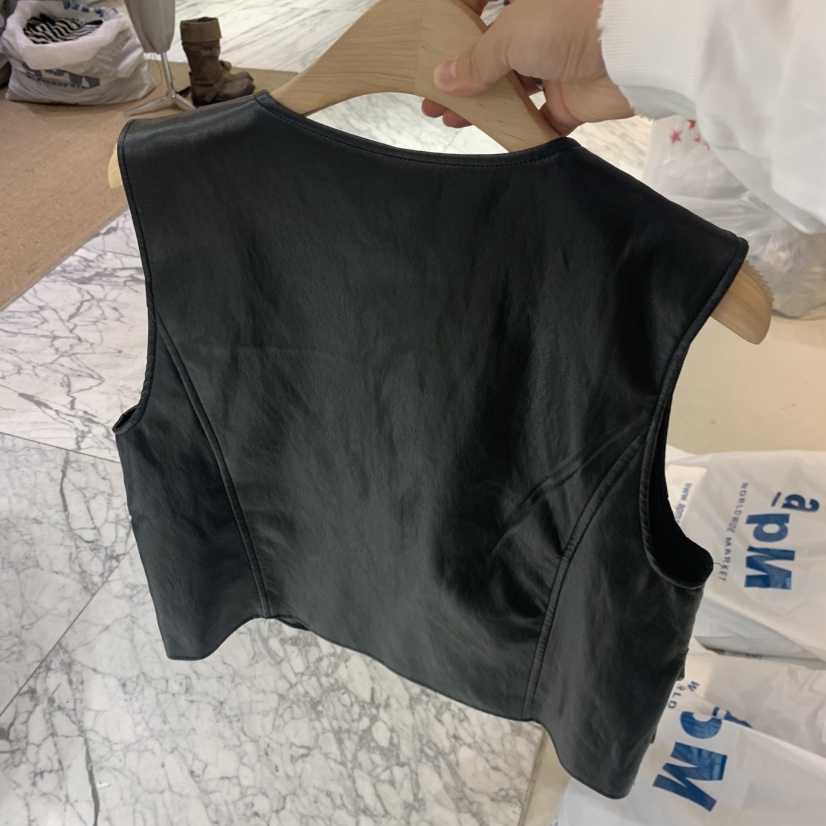 PLATE東大門代購女裝新款休閑推薦時尚真品熱賣人氣馬甲ANOTHER PLATE MOOD WEAR馬甲