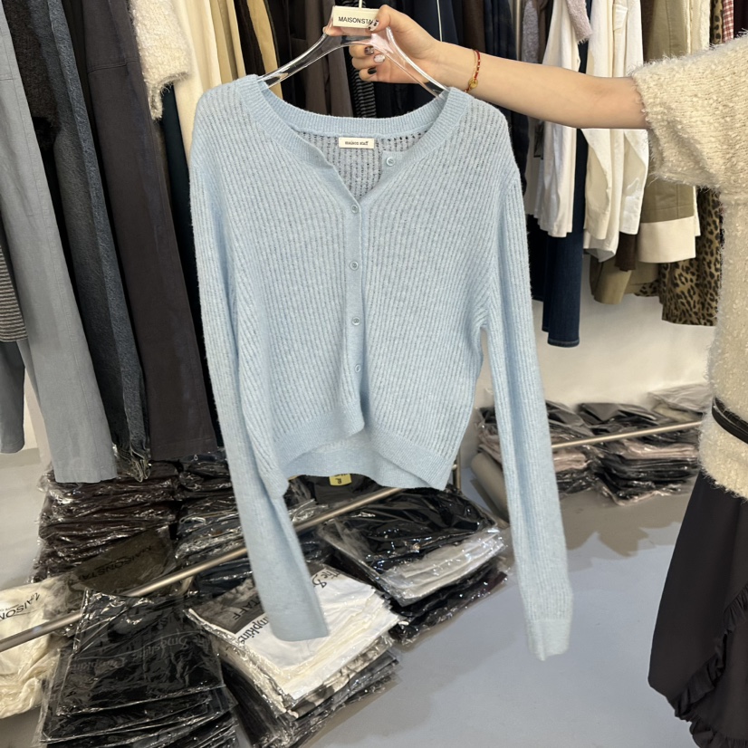 DOUBLE STANDARD/LE SMOKING/MAISONSTAFF東大門直郵女裝新品人氣開衫MAISONSTAFF開衫圖色1