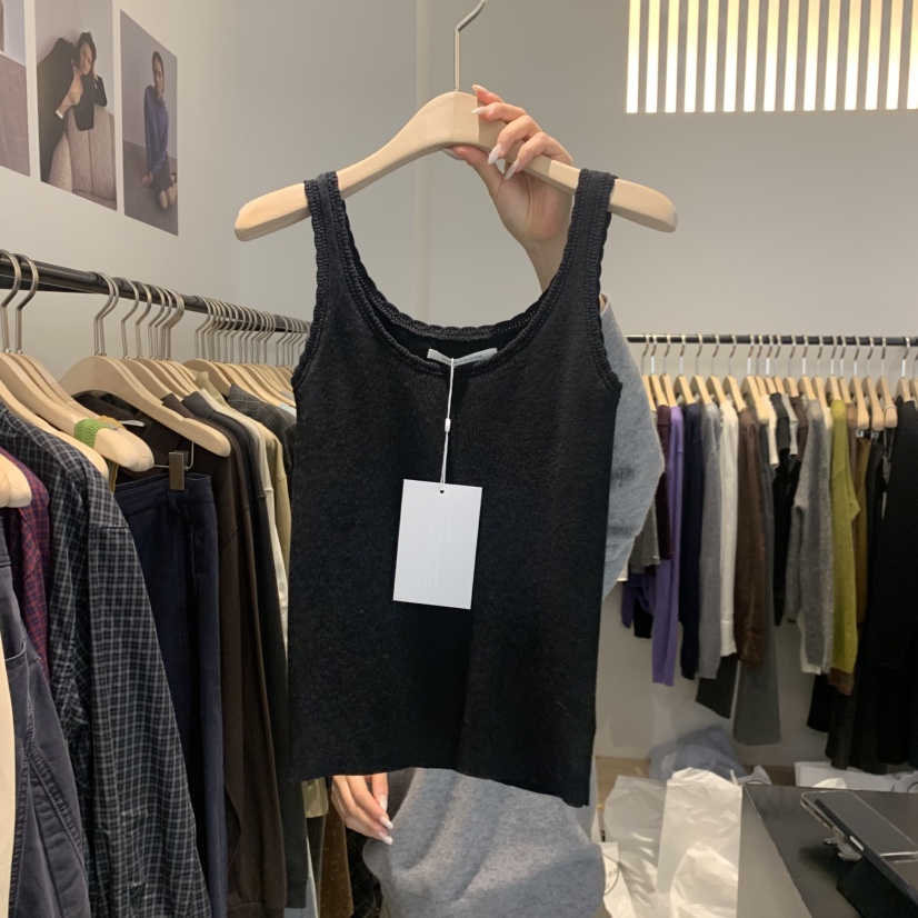 PLATE韓國代購女裝新款熱賣真品時尚推薦休閑人氣吊帶背心ANOTHER PLATE MOOD WEAR吊帶/背心圖色4