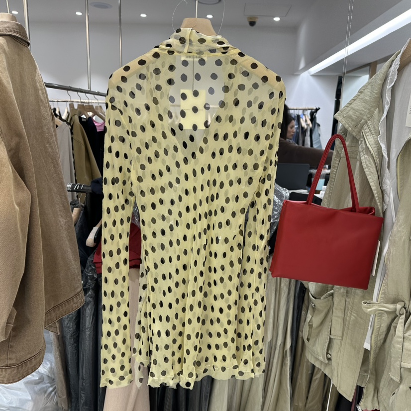 CONNAUGHT/DAILYJUD韓國直郵女士新品人氣襯衫蕾絲衫圓點CONNAUGHT/DAILYJUD襯衫/蕾絲衫