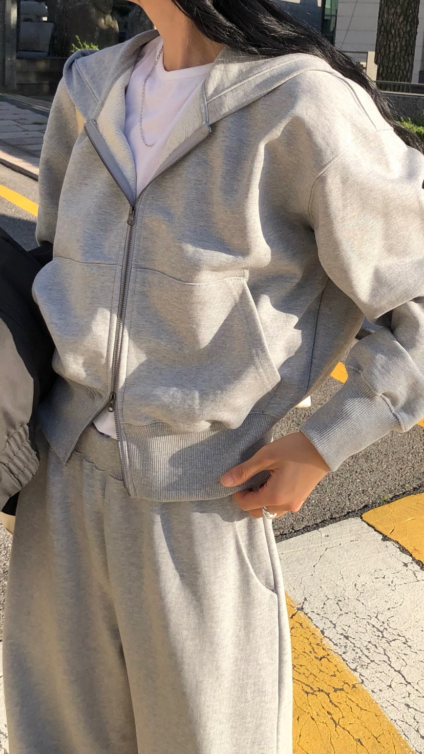 OVER RICH韓國直郵女士新款職業推薦休閑人氣衛衣連帽衫OVER RICH衛衣
