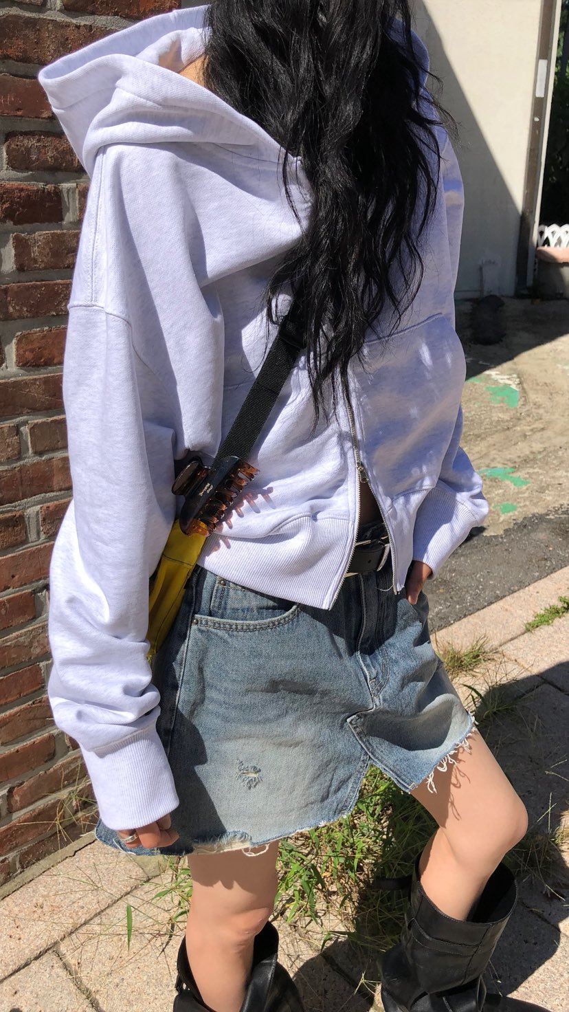 OVER RICH韓國直郵女士新款職業推薦休閑人氣衛衣連帽衫OVER RICH衛衣