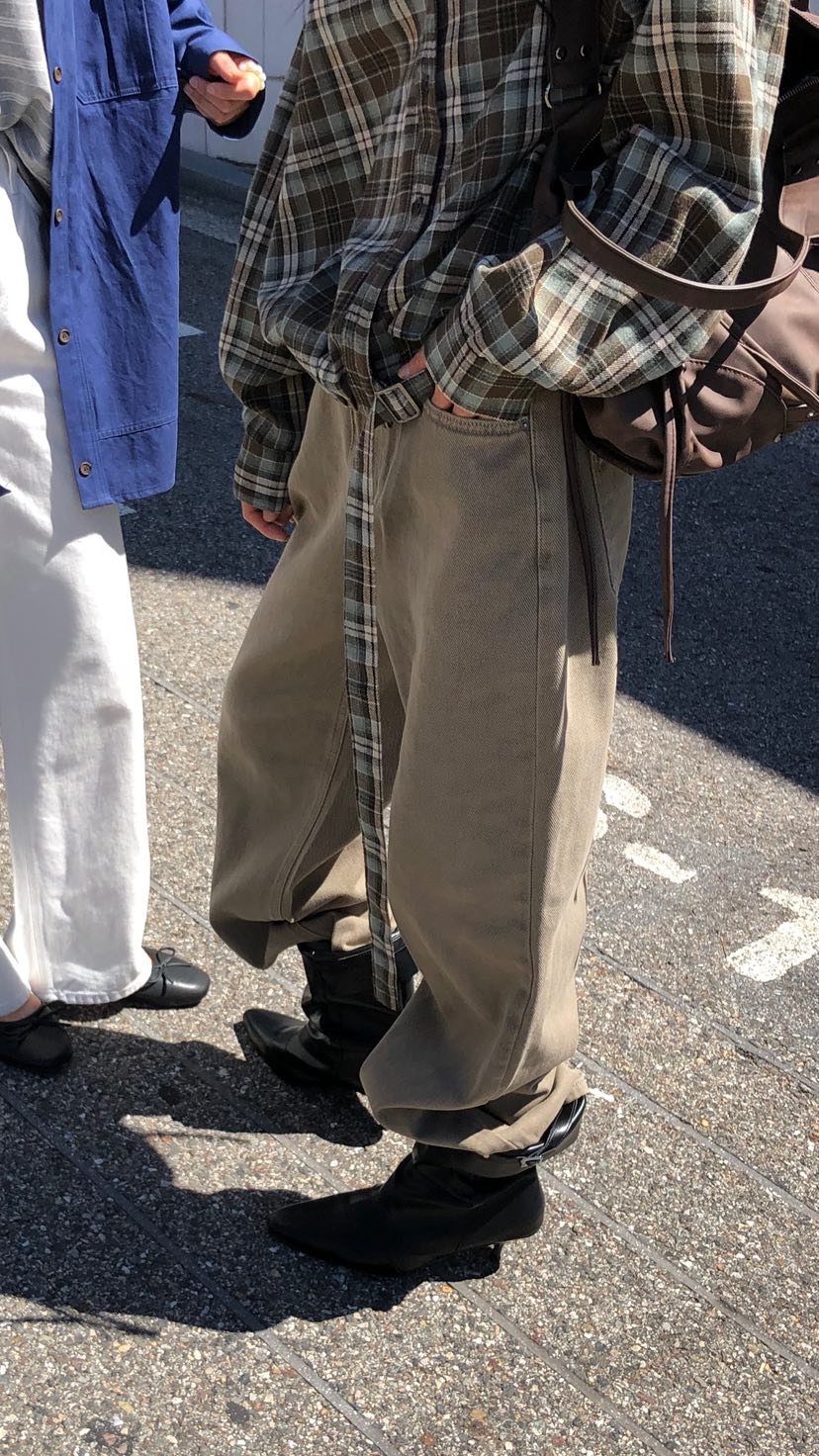 OVER RICH東大門代購女裝新款休閑時尚熱賣推薦職業休閑褲OVER RICH休閑褲