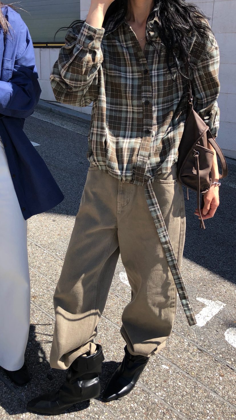 OVER RICH東大門代購女裝新款休閑時尚熱賣推薦職業休閑褲OVER RICH休閑褲