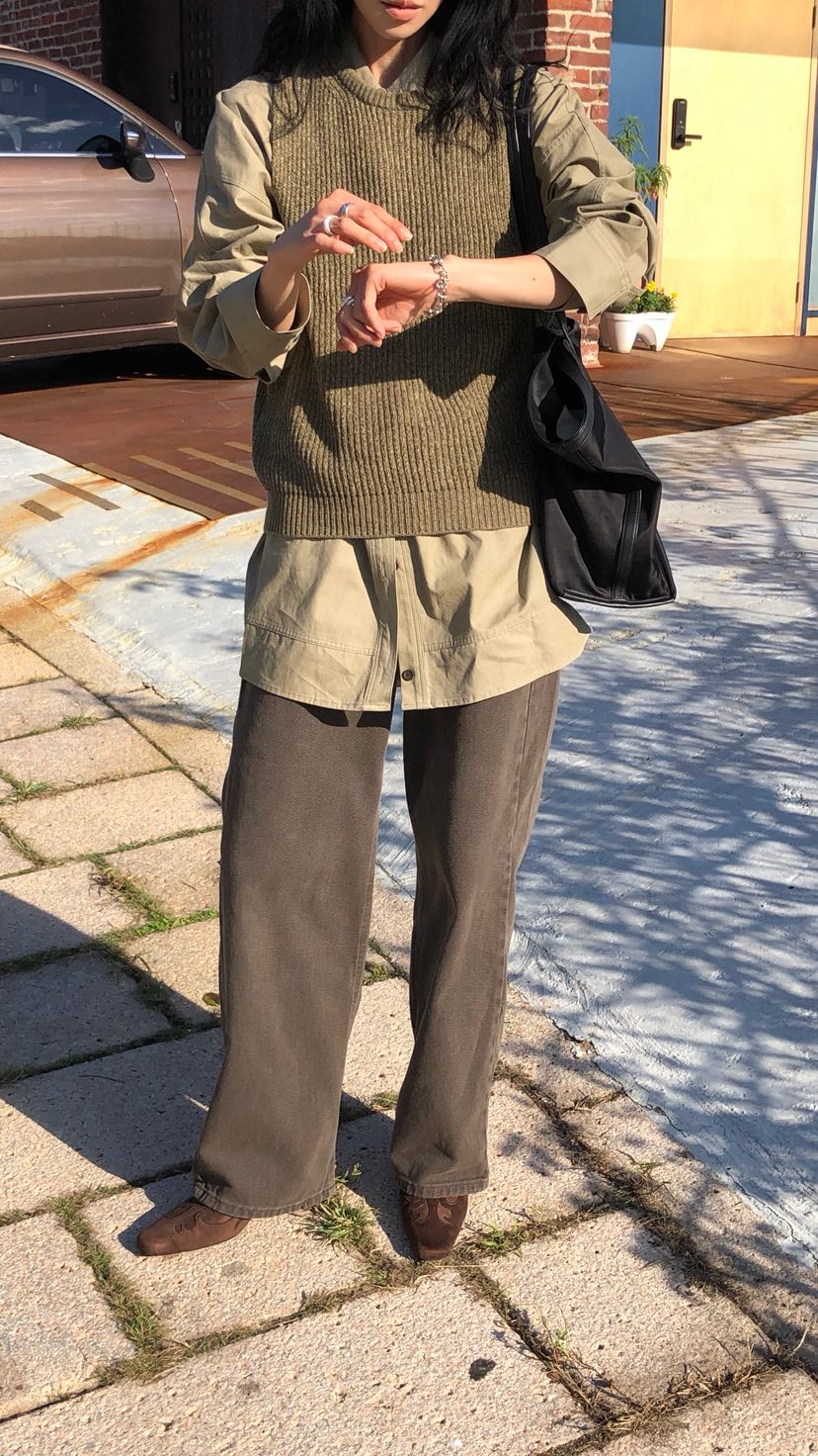 OVER RICH東大門代購女裝新款休閑時尚熱賣推薦職業休閑褲OVER RICH休閑褲