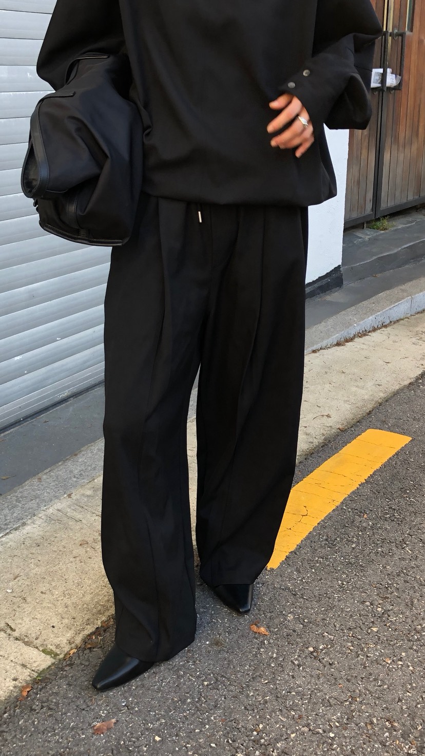 OVER RICH韓國直郵女士新款時尚熱賣人氣休閑推薦休閑褲OVER RICH休閑褲