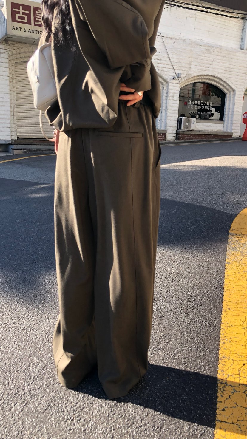 OVER RICH韓國直郵女士新款時尚熱賣人氣休閑推薦休閑褲OVER RICH休閑褲