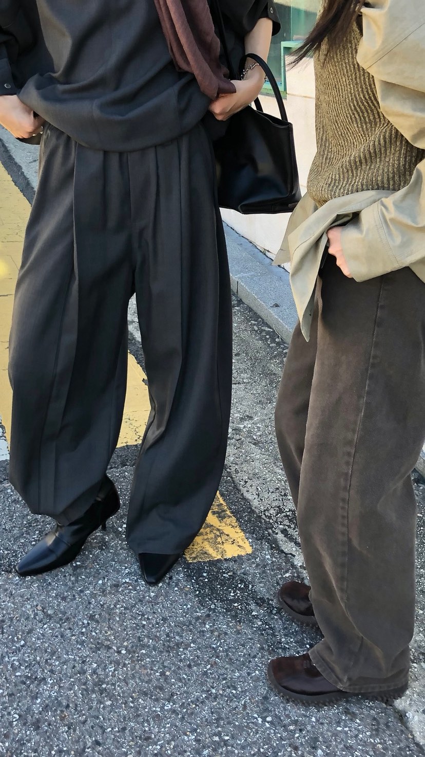 OVER RICH韓國直郵女士新款時尚熱賣人氣休閑推薦休閑褲OVER RICH休閑褲