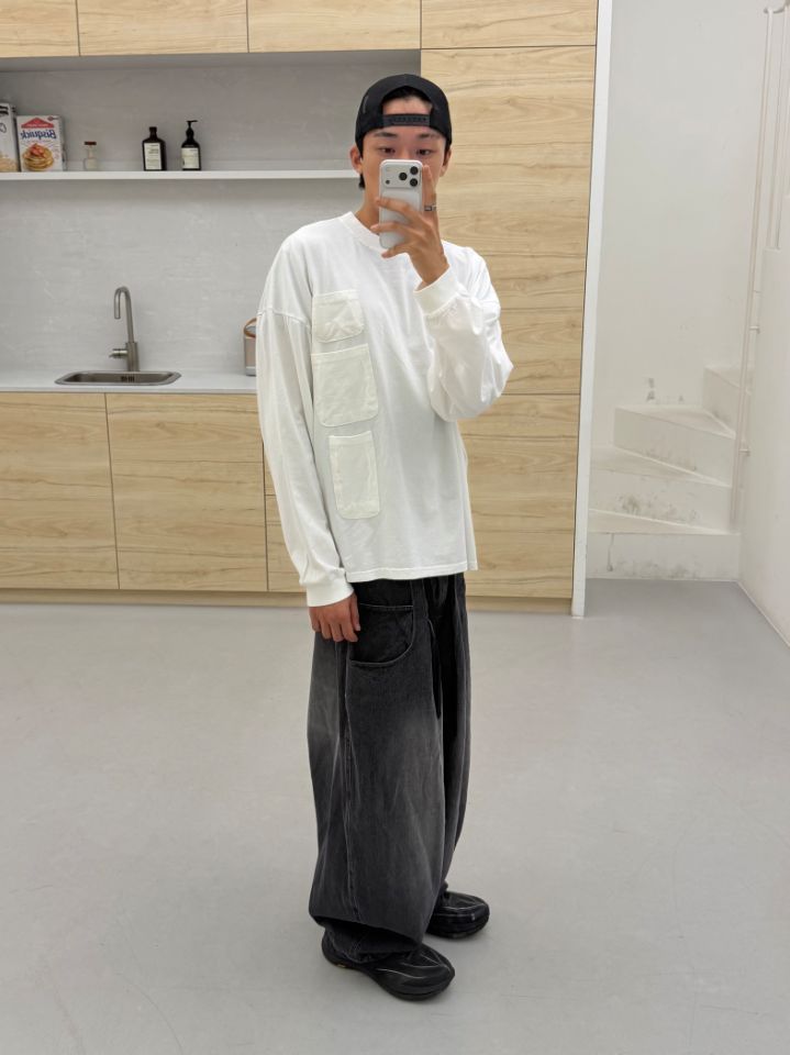 FARMERS MARKET東大門實拍女士新款職業真品人氣T恤口袋FARMERS MARKETT恤