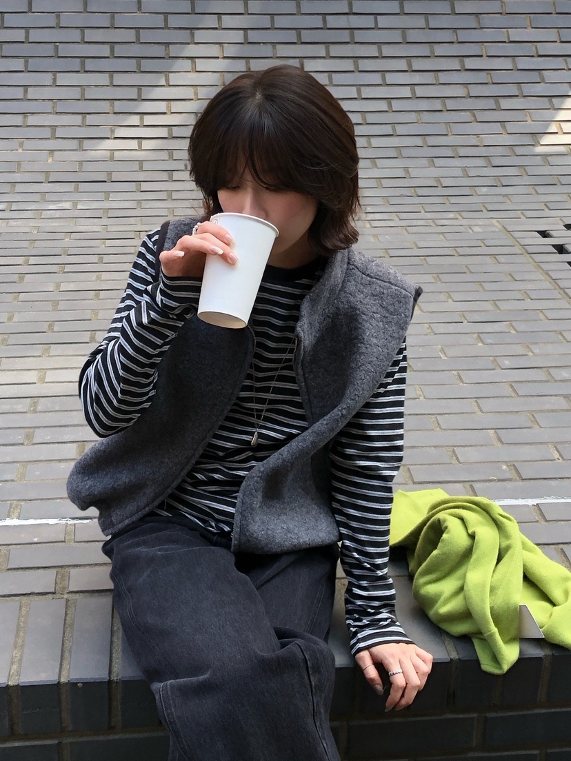 ERUME韓國代購女裝新品人氣職業熱賣時尚真品推薦休閑馬甲ERUME馬甲