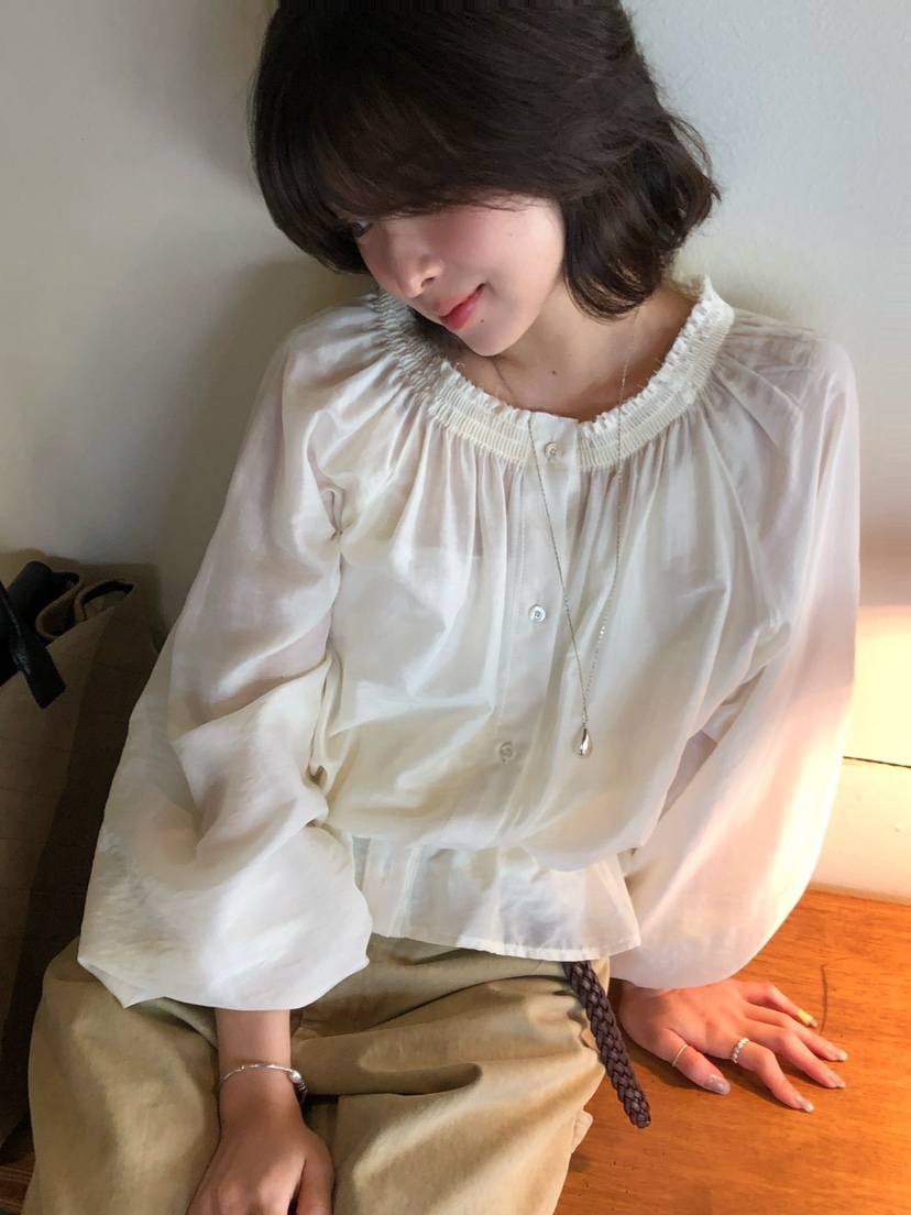 ERUME東大門代購女裝新款人氣休閑真品熱賣推薦襯衫蕾絲衫ERUME襯衫/蕾絲衫