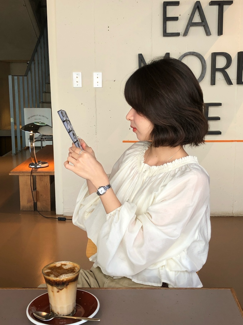 ERUME東大門代購女裝新款人氣休閑真品熱賣推薦襯衫蕾絲衫ERUME襯衫/蕾絲衫