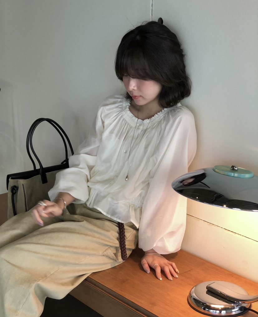 ERUME東大門代購女裝新款人氣休閑真品熱賣推薦襯衫蕾絲衫ERUME襯衫/蕾絲衫
