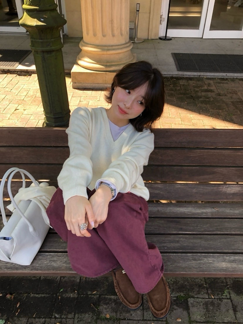 ERUME韓國代購女裝新品推薦時尚職業真品休閑人氣針織衫保暖ERUME針織衫