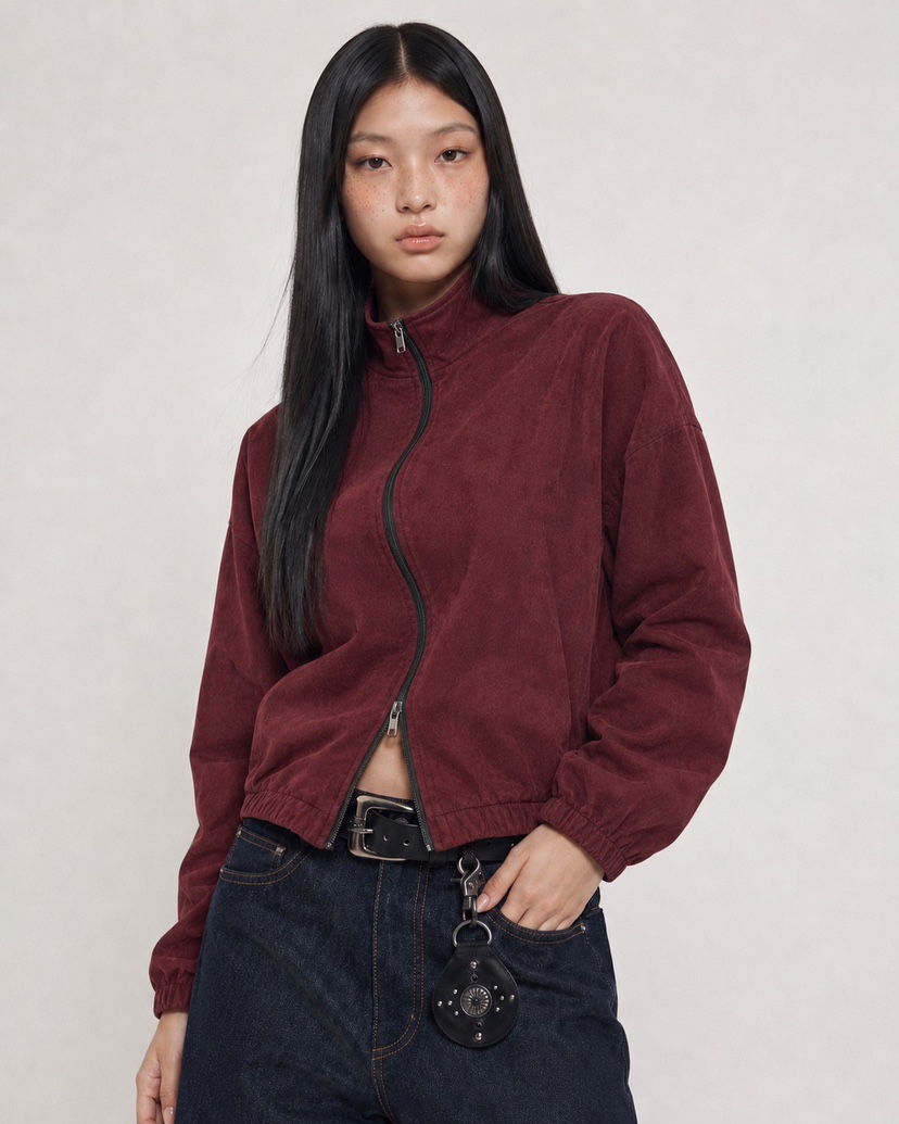 KALEIDOSCOPE東大門代購女裝新品職業休閑推薦夾克絨面革KALEIDOSCOPE夾克圖色1