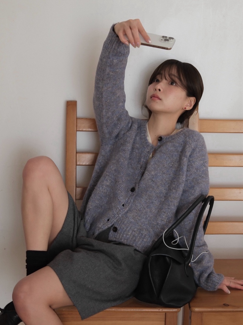 ERUME韓國直郵女士新品推薦熱賣休閑人氣真品職業時尚針織衫ERUME針織衫