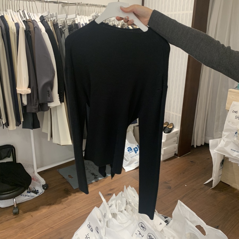 UNDERSTANDING東大門實拍女裝新品時尚職業針織衫柔軟高領UNDERSTANDING針織衫圖色2