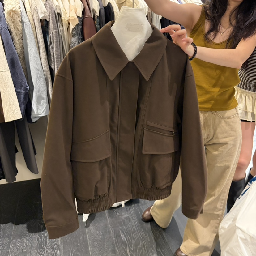 MORE THAN YESTERDAY/LOVE YOU SO MUCH韓國代購女裝新品職業夾克絨面革MORE THAN YESTERDAY夾克圖色2
