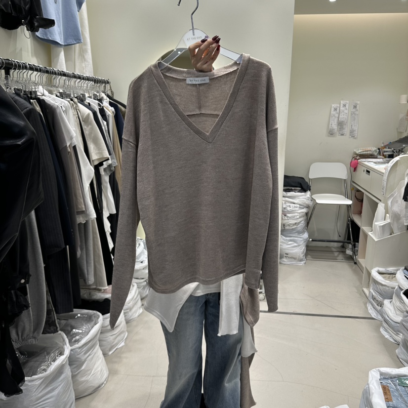 AT THE END東大門實拍女裝新品熱賣時尚推薦人氣職業套裝AT THE END套裝