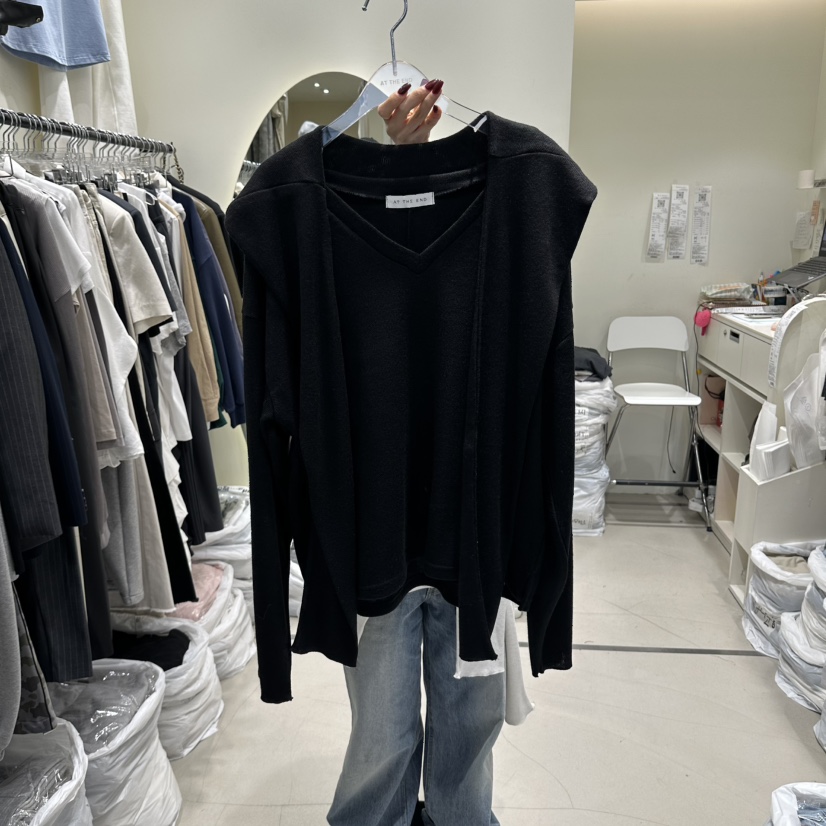 AT THE END東大門實拍女裝新品熱賣時尚推薦人氣職業套裝AT THE END套裝圖色3