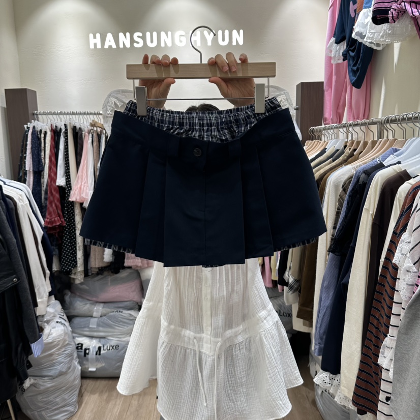 HANSUNGHYUN韓國直郵女士新款職業推薦人氣休閑時尚熱賣裙褲HANSUNGHYUN裙褲圖色2