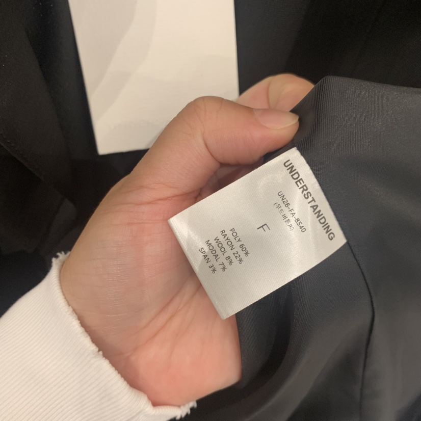 UNDERSTANDING韓國代購女士新品職業真品時尚熱賣夾克含圍巾UNDERSTANDING夾克