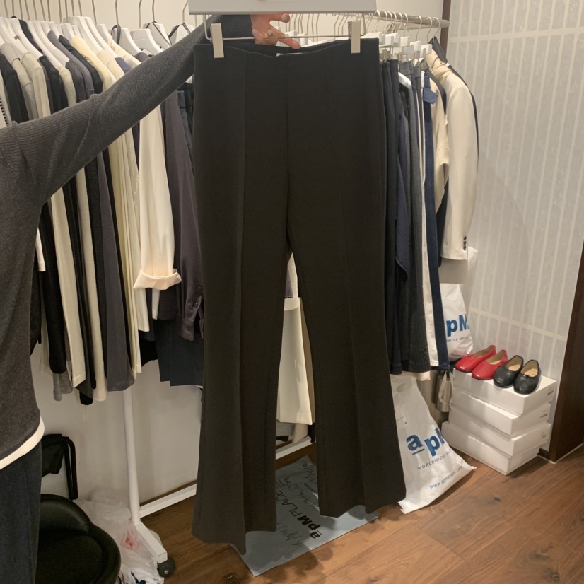 UNDERSTANDING東大門實拍女裝新品推薦人氣休閑休閑褲褶裥UNDERSTANDING休閑褲圖色1深棕色