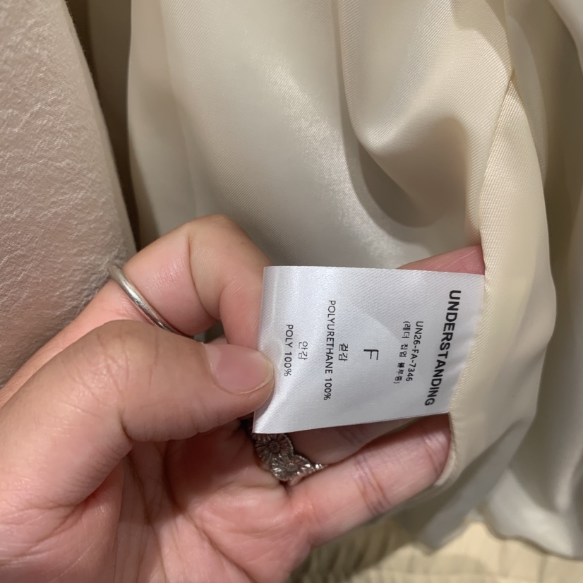 UNDERSTANDING東大門實拍女士新品熱賣皮衣可拆卸皮革拉鏈UNDERSTANDING皮衣