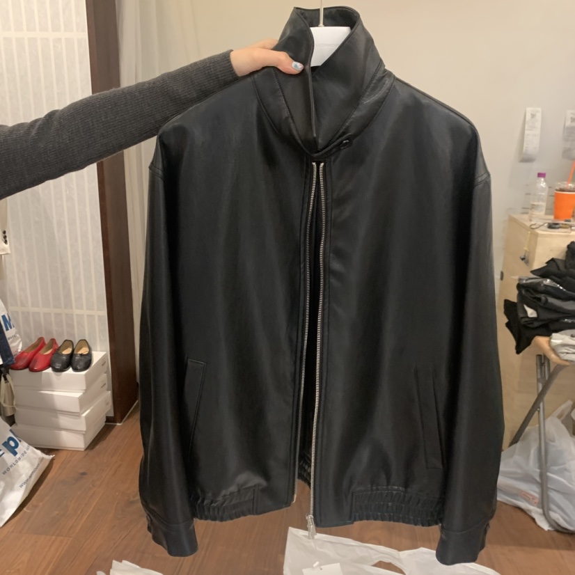 UNDERSTANDING東大門實拍女士新品熱賣皮衣可拆卸皮革拉鏈UNDERSTANDING皮衣圖色2
