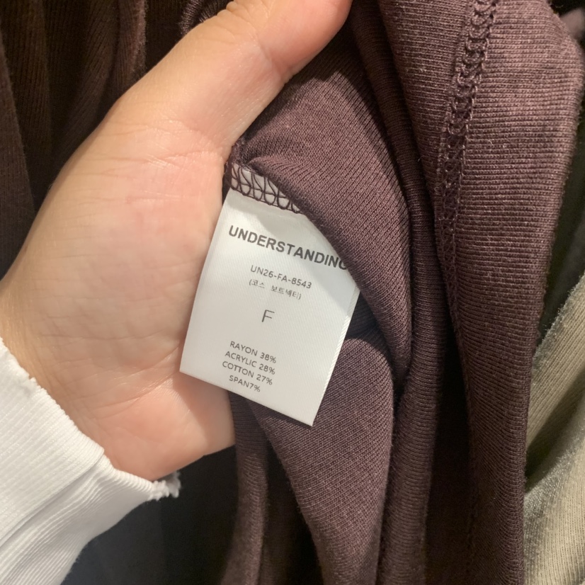 UNDERSTANDING東大門直郵女裝新品熱賣人氣推薦時尚長袖T恤UNDERSTANDING長袖T恤