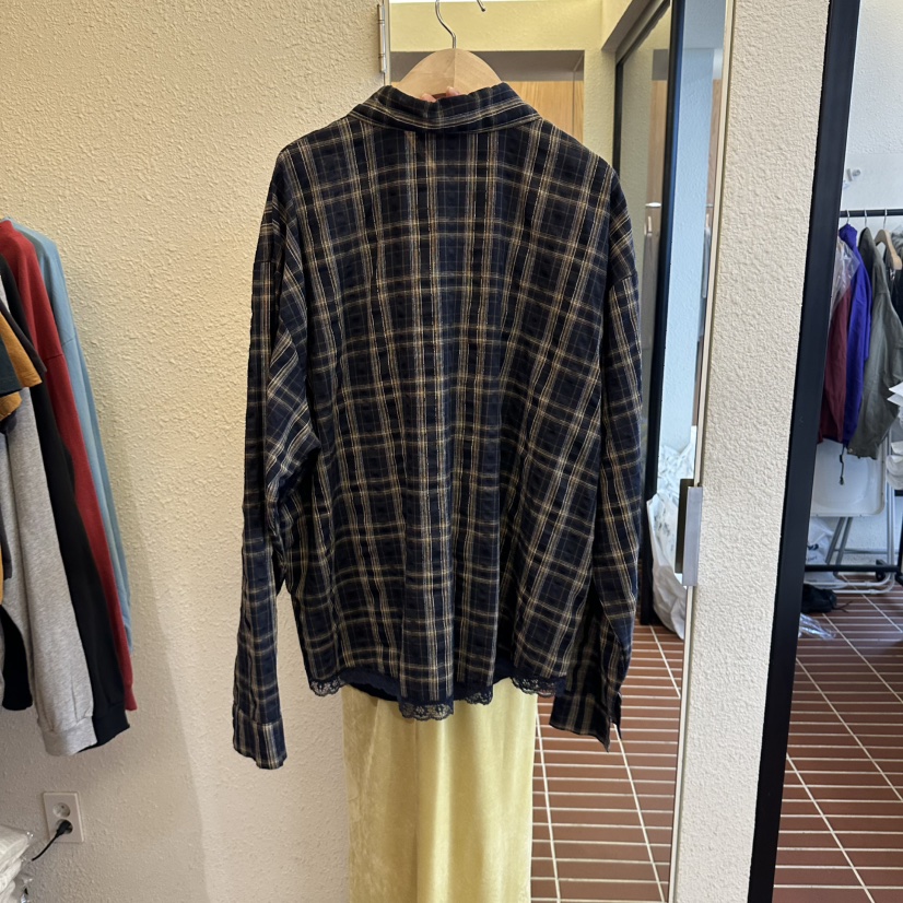 CHOI-L東大門代購女士新品人氣熱賣推薦真品襯衫蕾絲衫格紋CHOI襯衫/蕾絲衫