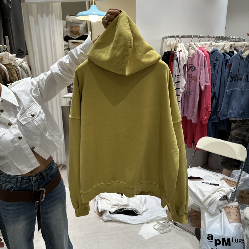MIENNE韓國直郵女裝新款真品時尚推薦人氣休閑衛衣連帽衫MIENNE衛衣