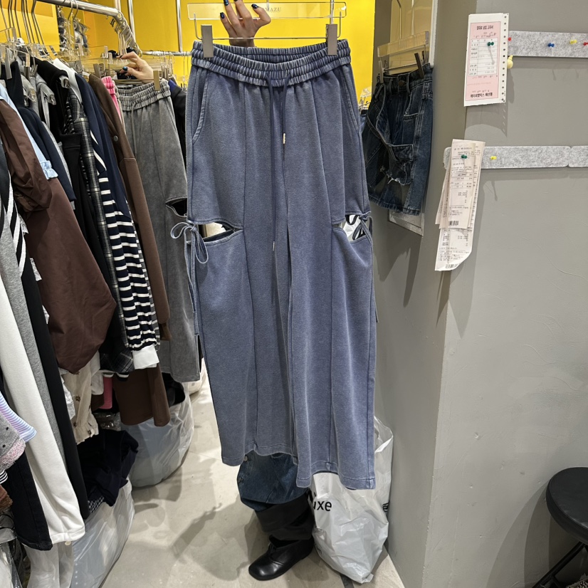 MOMAZU東大門代購女裝新款人氣推薦時尚休閑真品職業休閑褲MOMAZU休閑褲圖色3