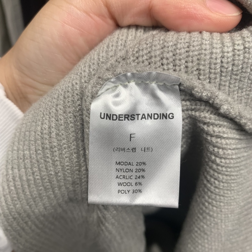 UNDERSTANDING東大門代購女士新品休閑真品職業時尚針織衫UNDERSTANDING針織衫
