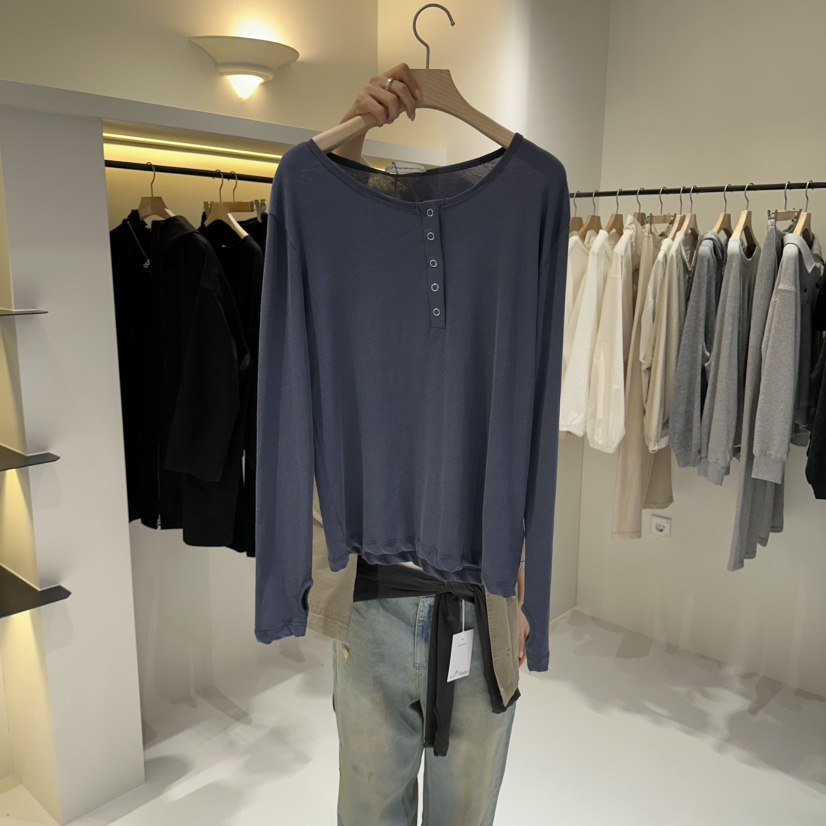 STILL MATTER韓國直郵女士新品時尚熱賣人氣長袖T恤不含Still Matter長袖T恤圖色2